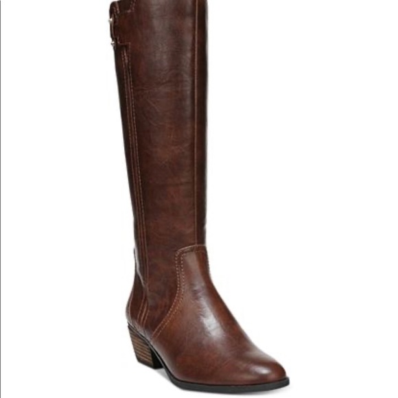 Dr. Scholl's Brilliance Wide-Calf Tall Boots 7.5 W - Picture 12 of 13